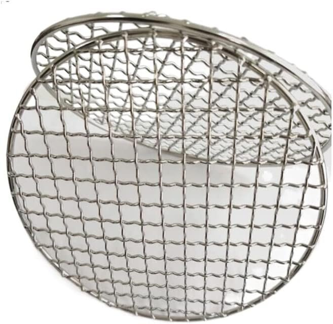Stainless Steel Round Wire Baking Cooling Rack for Airfryer Oven, Nonstick Cooling Roasting Rack Net Grill Barbecue Rack for Cooling Cookie Bread Cake (180mm/7)