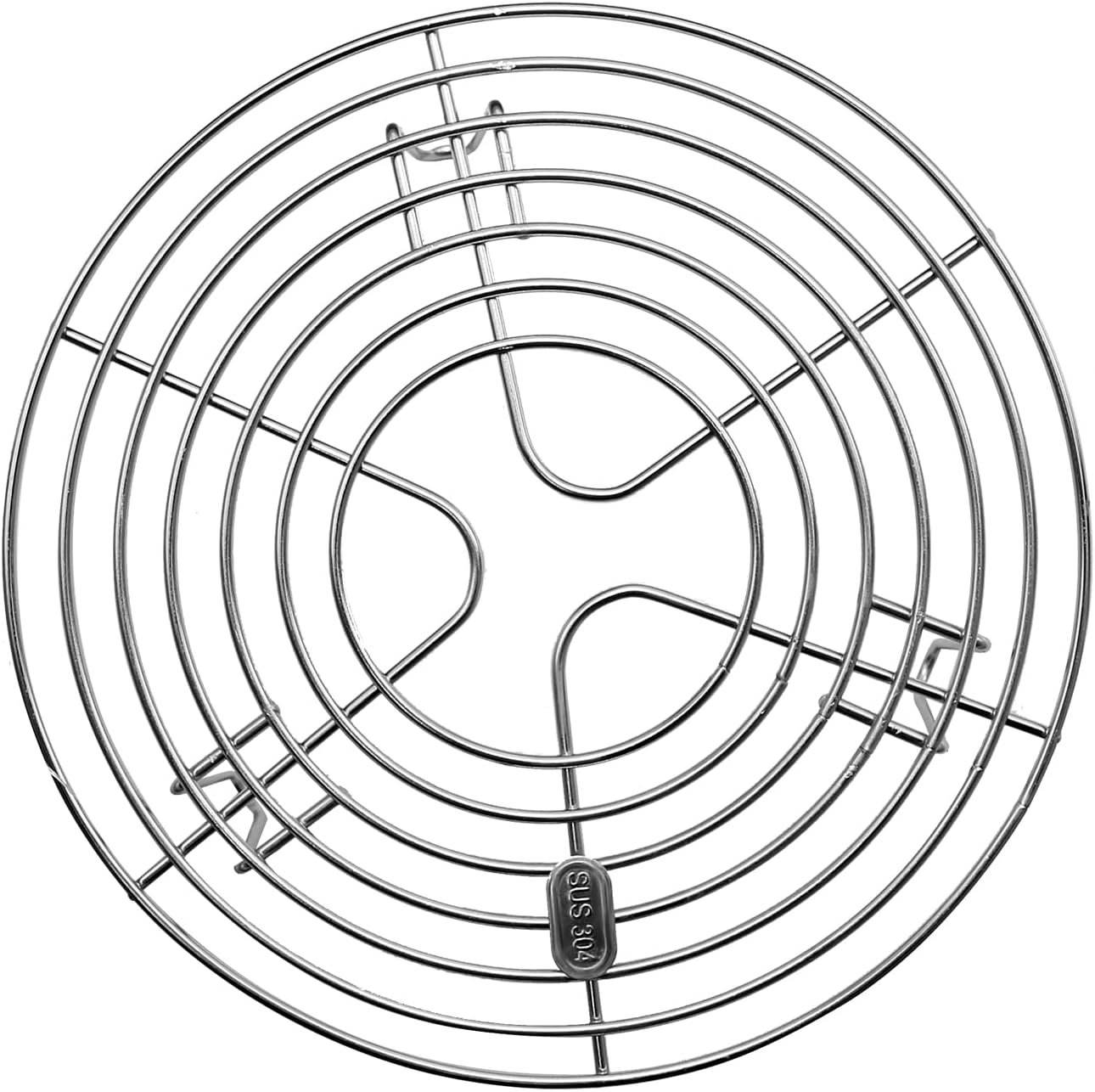 Stainless Steel Steamer Rack, Round Cooking Rack, Canning Rack, Grilling Rack, Cooling Rack, Pot Trivet for Baking Canning Cooking