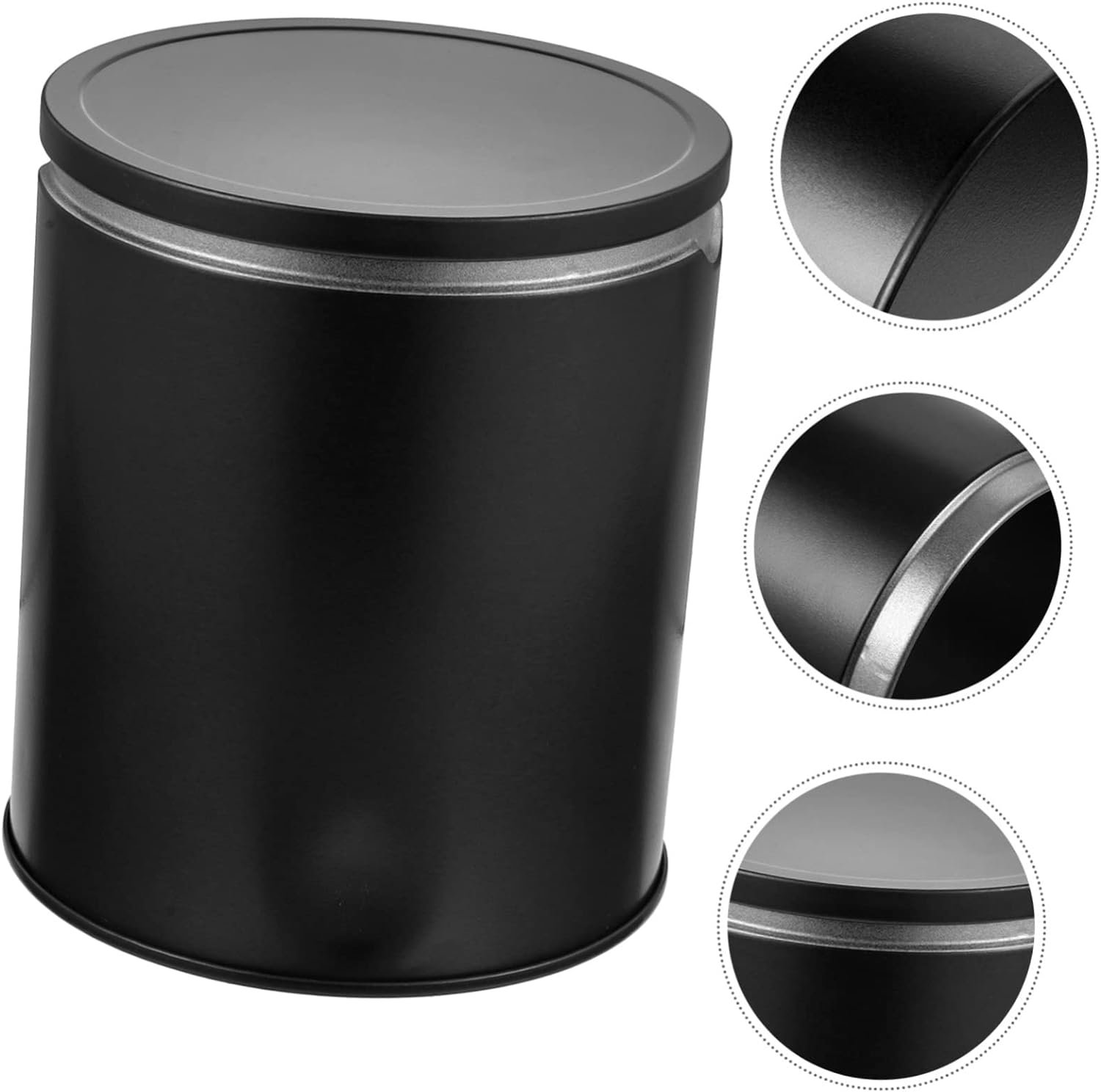 STOBAZA 10 Pcs Tinplate Tea Tea Coffee Sugar Jars Kitchen Canisters Airtight Coffee Canister Multi-function Tea Canister Tinplate Empty With Cover Yinghong No. 9 Coffee Tea