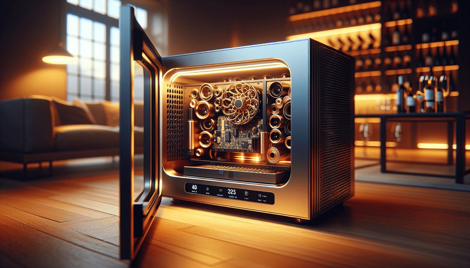 SWIMYAR 1pcs Wine Cooler Control Board FX-102 PCB121110K1 SH14387 FX-102 PCB90829F1 for KRUPS Wine Cooler 10.5V 50W