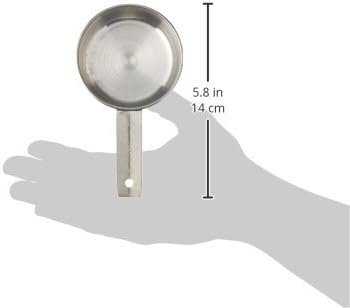 Tablecraft (724C) 1/2 Cup Stainless Steel Measuring Cup (2-Pack)