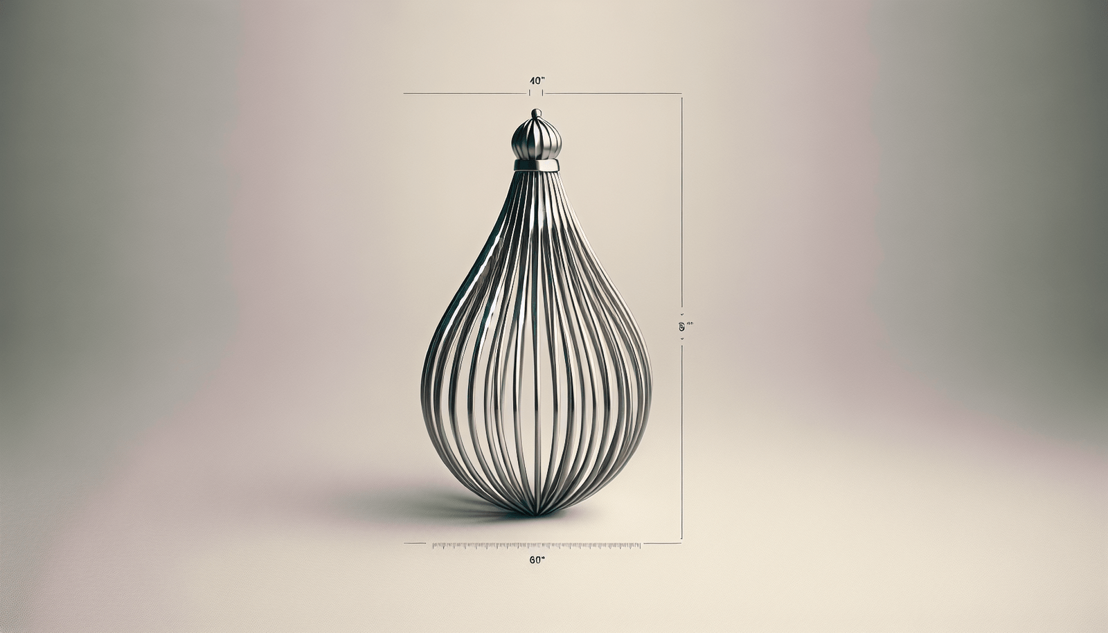 Tablecraft MW40 Browne 40 Teardrop Shaped Whip,Silver, 1 Count (Pack of 1) Tablecraft MW40 Browne 40 Teardrop Shaped Whip,Silver, 1 Count (Pack of 1)