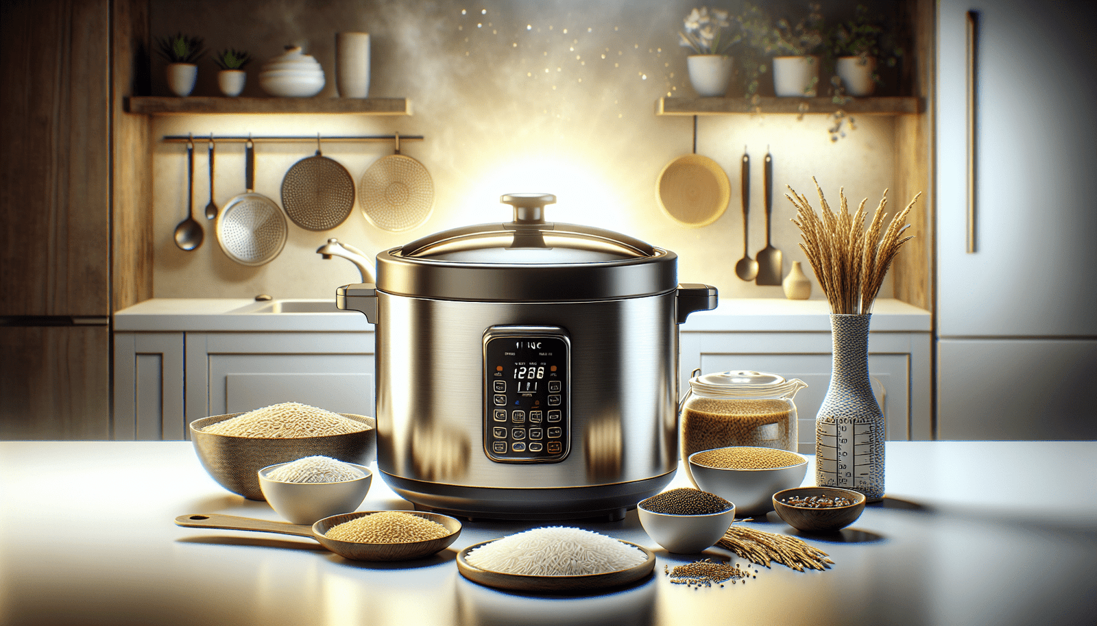 TAC-11TM 11Cup Tatung Multi-Functional Stainless Steel Rice Cooker Stainless - Vanilla Cream TAC-11TM 11Cup Tatung Multi-Functional Stainless Steel Rice Cooker Stainless - Vanilla Cream