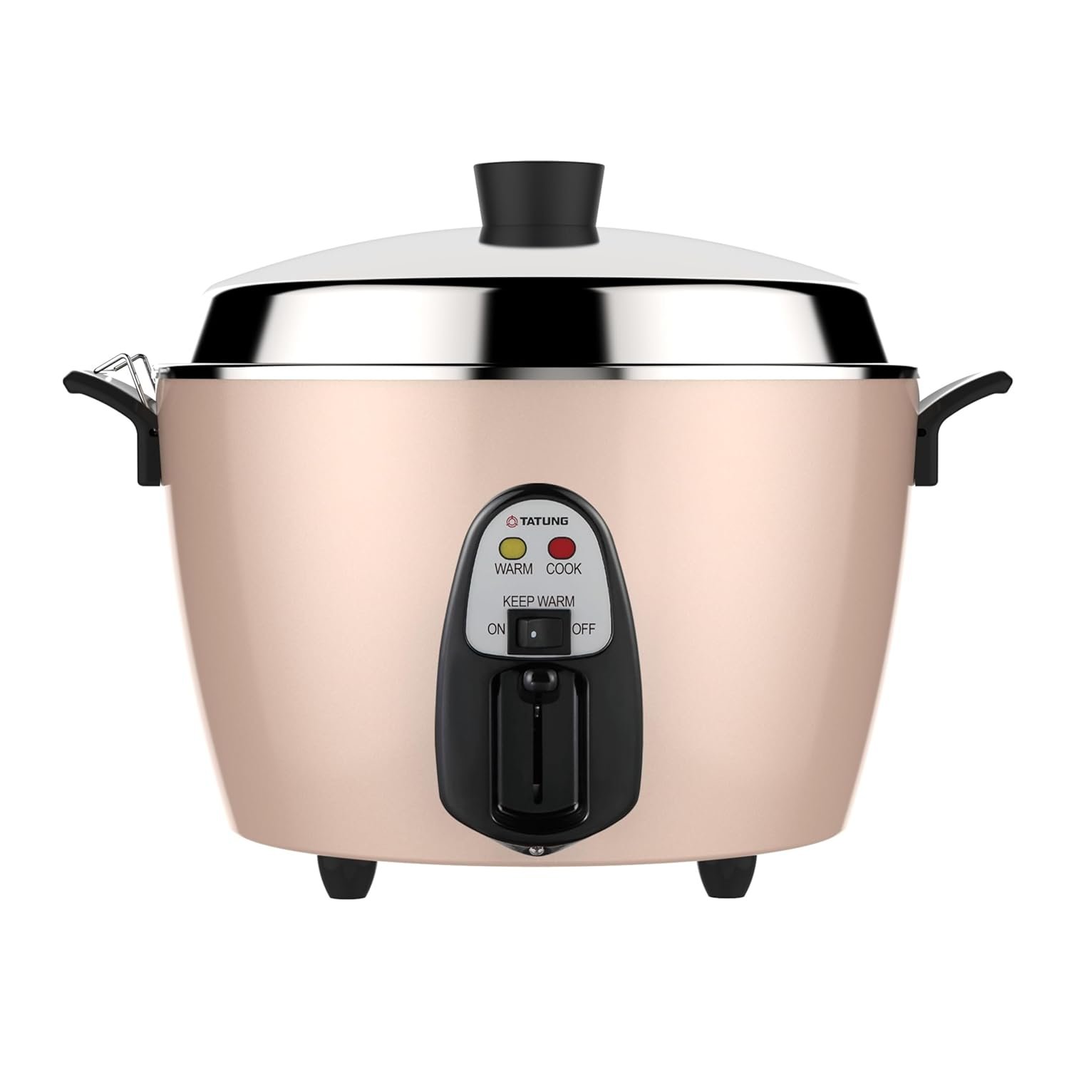 tac-11tm-11cup-tatung-multi-functional-stainless-steel-rice-cooker-stainless-vanilla-cream - Cooking Appliance World