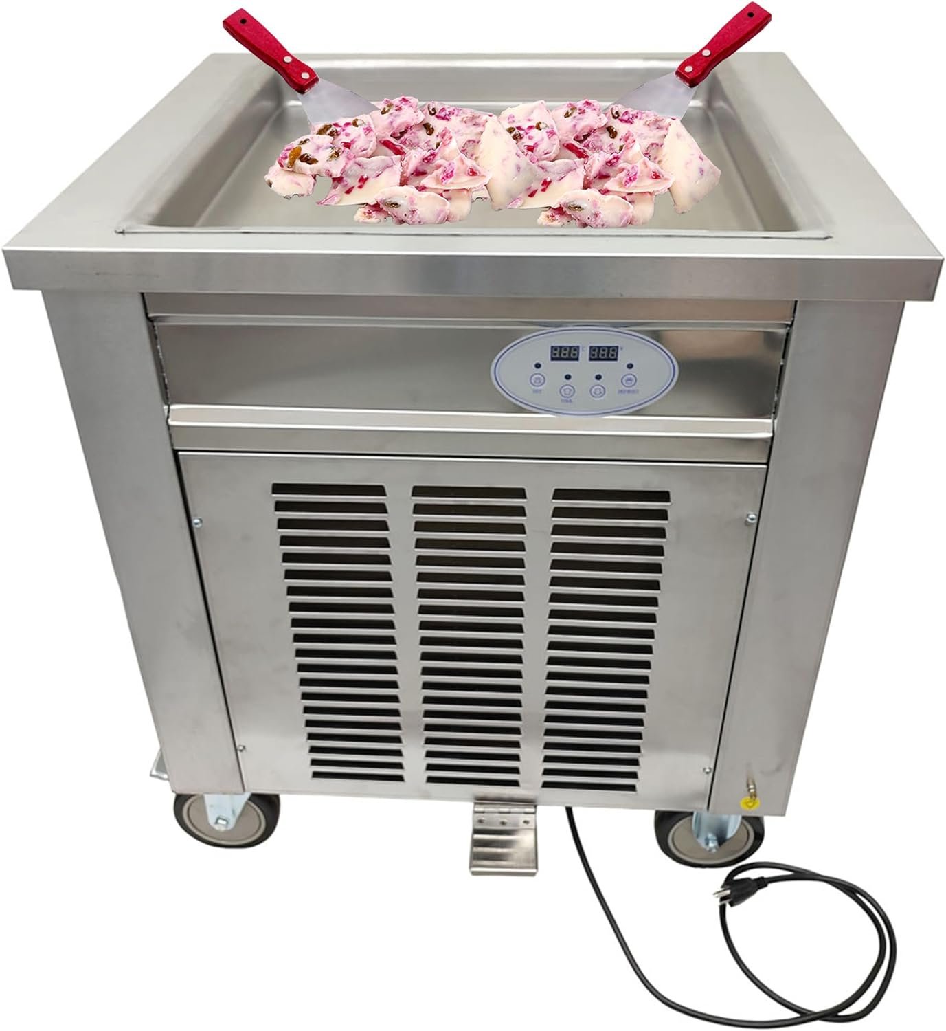 TECHTONGDA Commercial Rolled Ice Cream Machine Review post thumbnail image