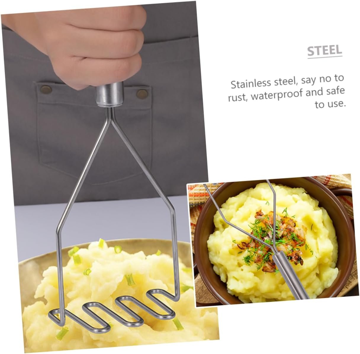 TIDTALEO 2pcs Mud Press Veggie Peeler Potato Presser Kitchen Vegetable Peeler Potato Masher Multifunction Vegtable Peeler Fruit Peeler Household Grinder Stainless Steel TIDTALEO 2pcs Mud Press Veggie Peeler Potato Presser Kitchen Vegetable Peeler Potato Masher Multifunction Vegtable Peeler Fruit Peeler Household Grinder Stainless Steel