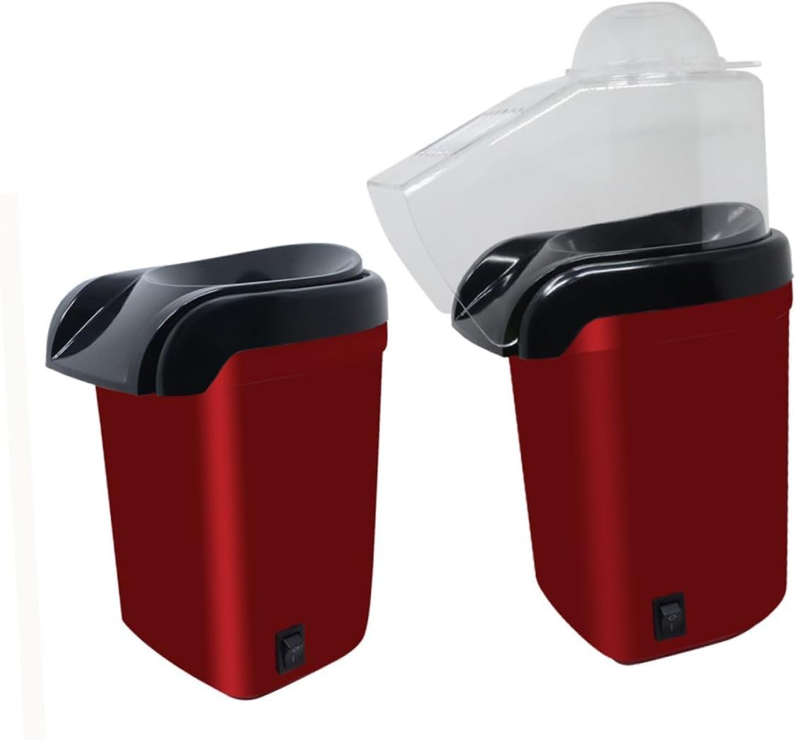 TIDTALEO Popcorn Maker Popcorn Popper Household Red Popcorn Machine