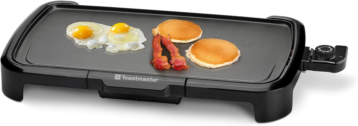 Toastmaster TM-203GR 10x20 Griddle, Black