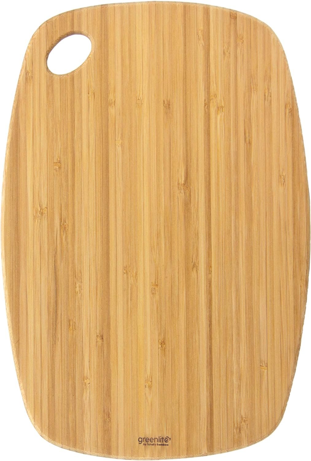 Totally Bamboo Jet Series Dishwasher Safe Bamboo Cutting Board, Medium, 13-1/2 x 9