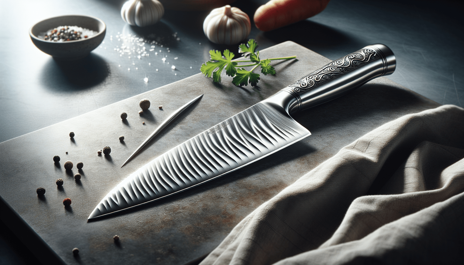 Tsubame Mikarta Stainless Steel Chefs Knife, 8-Inch