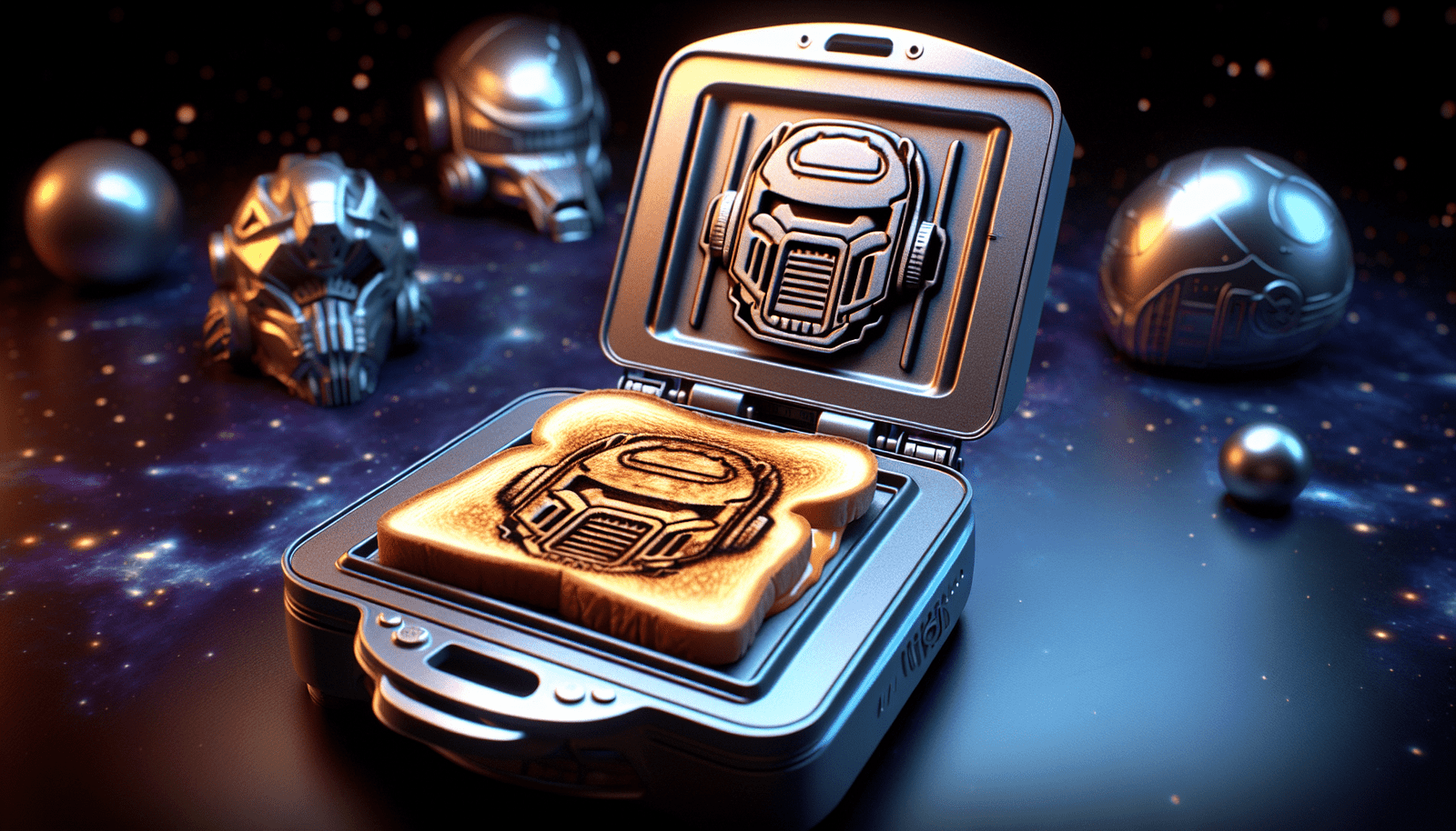 Uncanny Brands Star Wars Darth Vader and Stormtrooper Grilled Cheese Maker- Panini Press and Compact Indoor Grill- Opens 180 Degrees for Burgers, Steaks, Bacon Uncanny Brands Star Wars Darth Vader and Stormtrooper Grilled Cheese Maker- Panini Press and Compact Indoor Grill- Opens 180 Degrees for Burgers, Steaks, Bacon