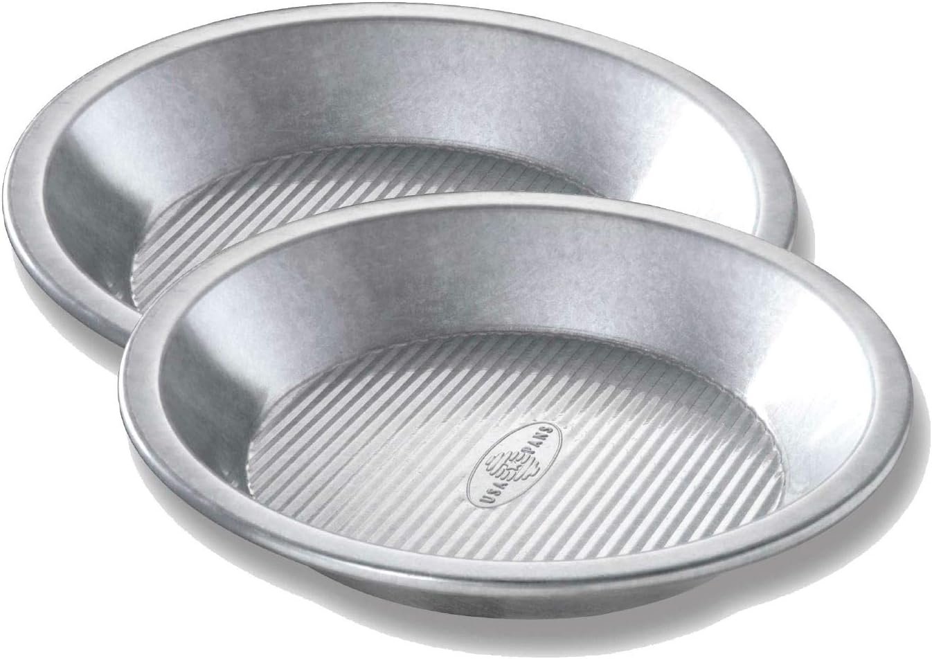 USA Pan Bakeware Aluminized Steel Pie Pan, 9-Inch