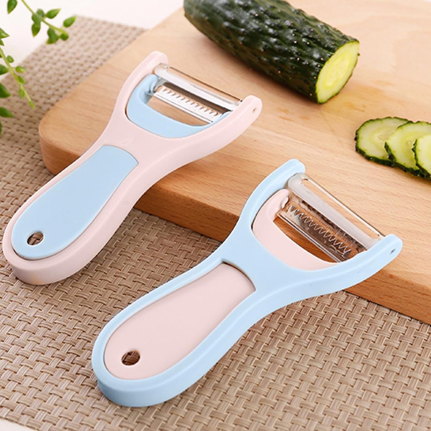Vegetable Peeler with Straight and Julienne Peeler, Potato Peelers for Kitchen, Y Peeler Stainless Steel Blade for Carrot Fruit Apple Cucumber Veggie, 8Pcs in 4 Set Vegetable Peeler with Straight and Julienne Peeler, Potato Peelers for Kitchen, Y Peeler Stainless Steel Blade for Carrot Fruit Apple Cucumber Veggie, 8Pcs in 4 Set