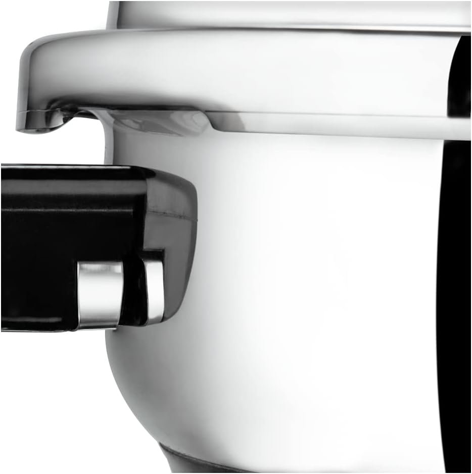 Vinod Pressure Cooker Stainless Steel – Outer Lid - 3 Liter – Induction Base Cooker – Indian Pressure Cooker – Sandwich Bottom – Best Used For Indian Cooking, Soups, and Rice Recipes, Quinoa Vinod Pressure Cooker Stainless Steel – Outer Lid - 3 Liter – Induction Base Cooker – Indian Pressure Cooker – Sandwich Bottom – Best Used For Indian Cooking, Soups, and Rice Recipes, Quinoa