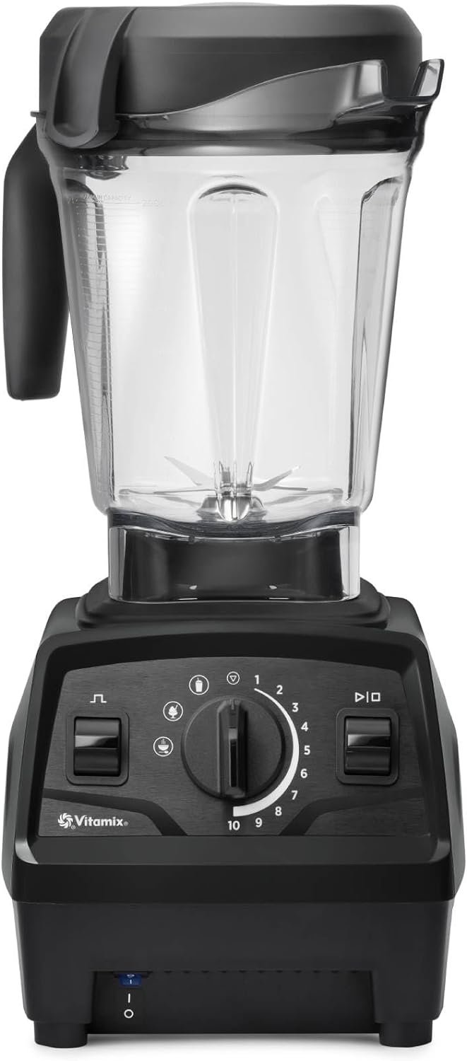 Vitamix Explorian Blender with Programs, Professional-Grade, 64 oz. Low-Profile Container, Black (Renewed Premium) Vitamix Explorian Blender with Programs, Professional-Grade, 64 oz. Low-Profile Container, Black (Renewed Premium)