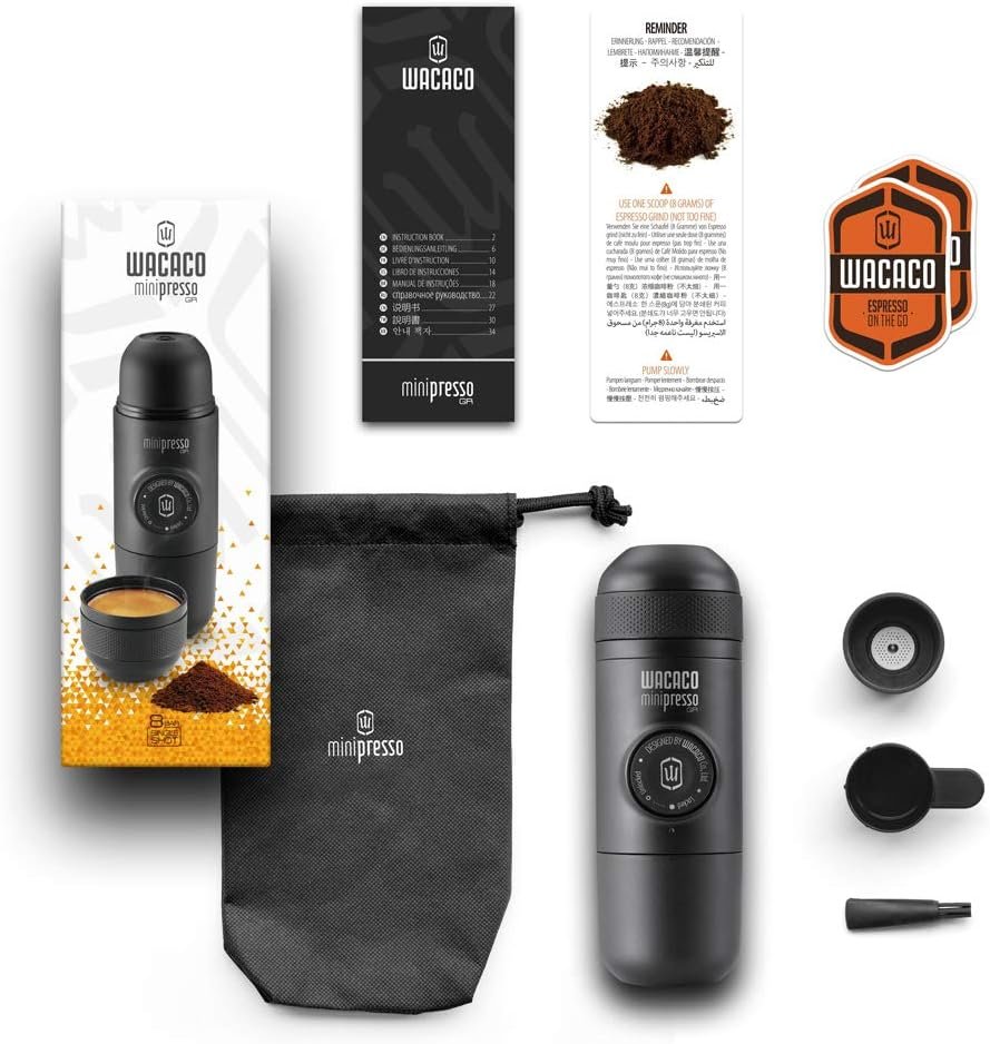 WACACO Minipresso GR Portable Espresso Machine Review