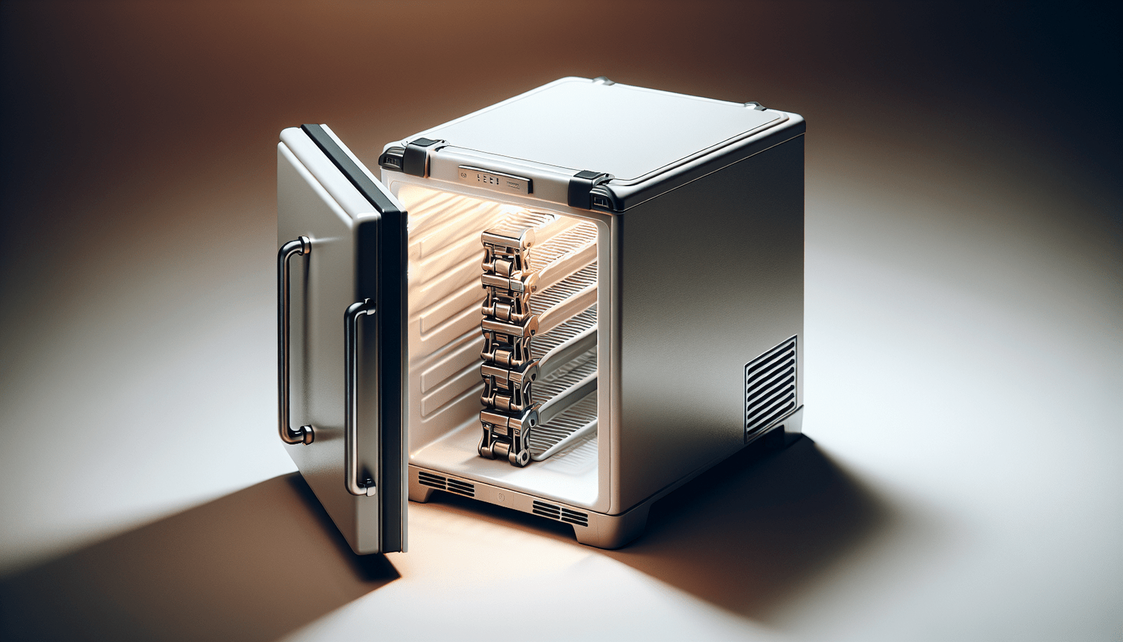 WANAI Chest Freezer Hinges Replacements, Easy to Operate, Set of 2, White