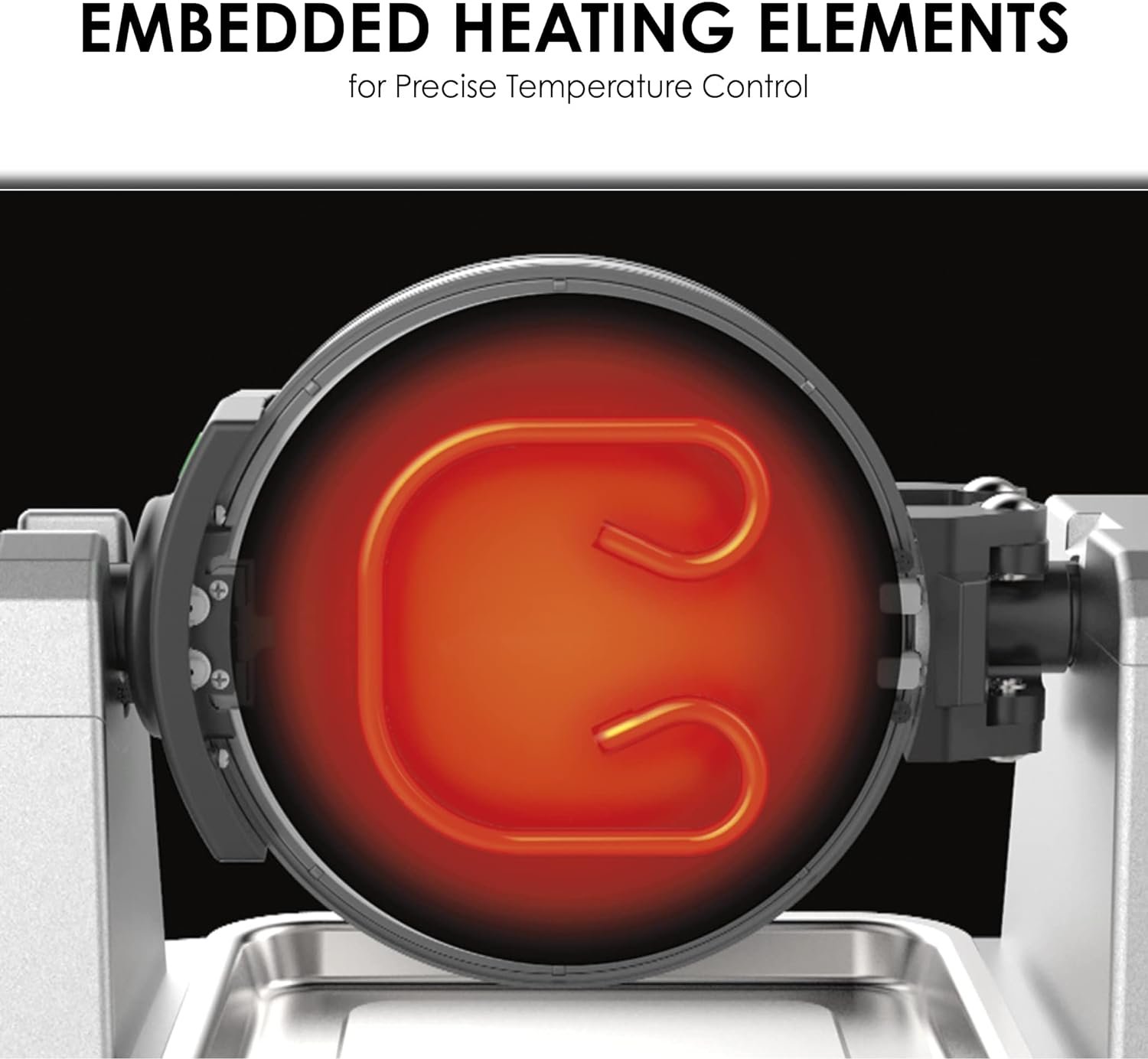 Waring Commercial WW180X Heavy Duty Single Belgian Waffle Maker, Coated Non Stick Cooking Plates, Produces 25 waffles per hour, 120V, 1200W, 5-15 Phase Plug, Silver, 12.5 x 17.88 x 10.5 inches