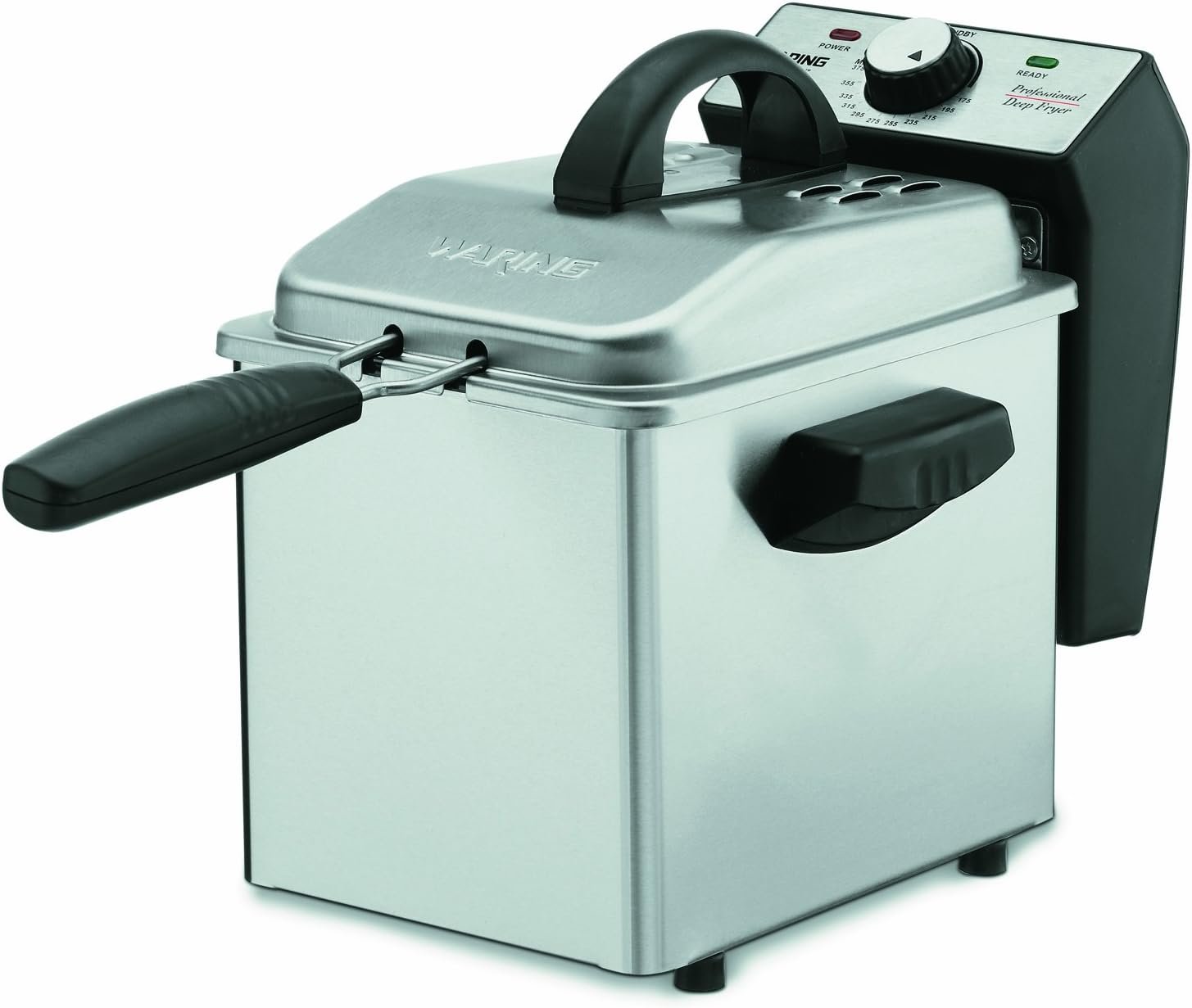 Waring WDF75RC 8.5 lb. Commercial Countertop Deep Fryer 120V