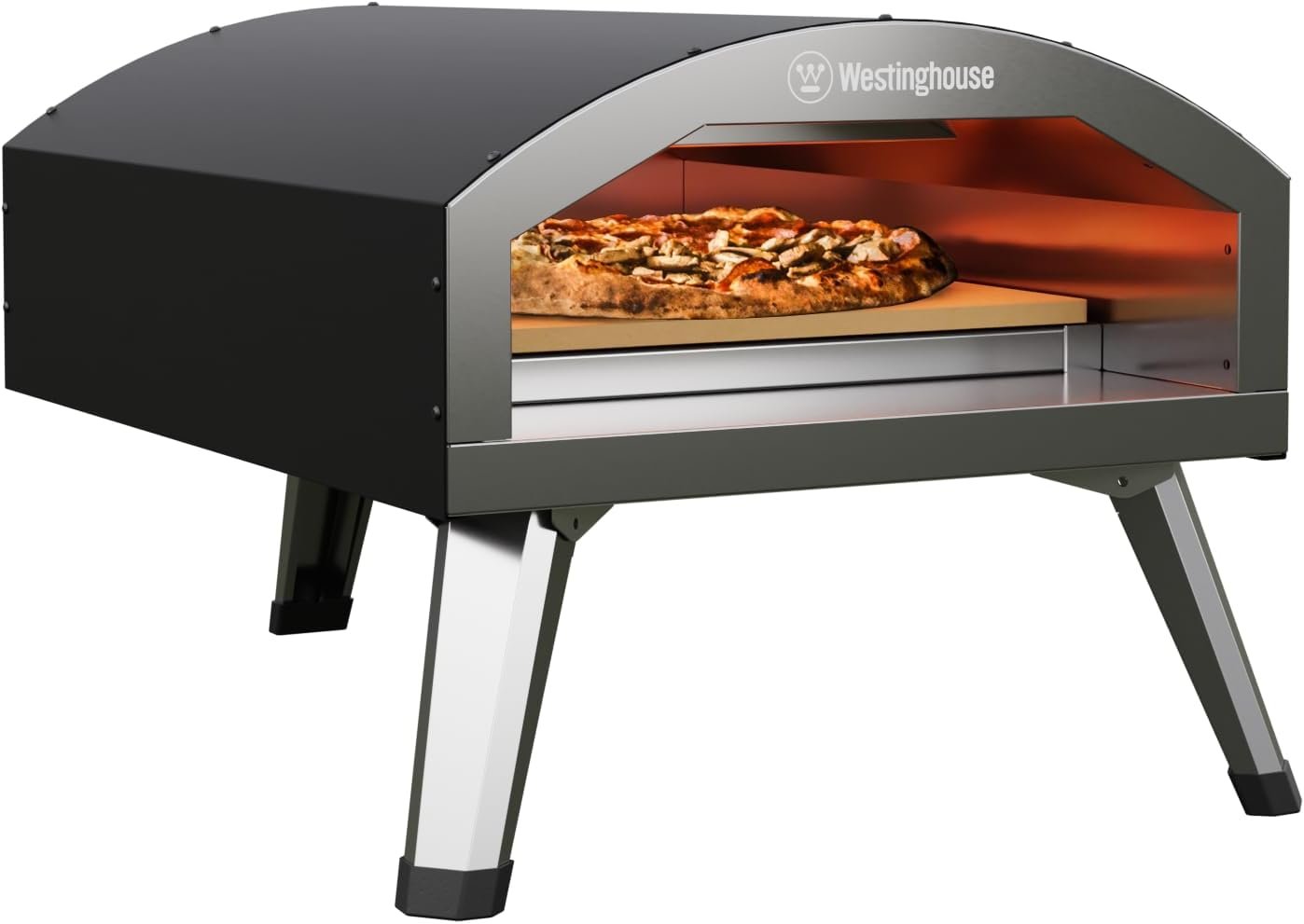 Westinghouse Gas-powered Artisan Outdoor Pizza Oven - Stainless Steel Portable Pizza Ovens,Gas Westinghouse Gas-powered Artisan Outdoor Pizza Oven - Stainless Steel Portable Pizza Ovens,Gas