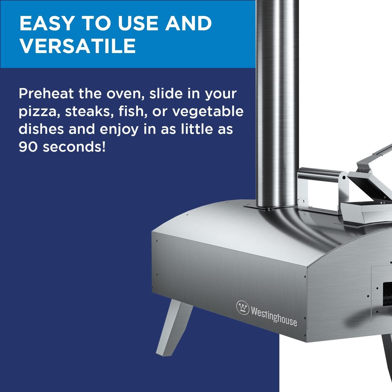 Westinghouse Gas-powered Artisan Outdoor Pizza Oven - Stainless Steel Portable Pizza Ovens,Gas Westinghouse Gas-powered Artisan Outdoor Pizza Oven - Stainless Steel Portable Pizza Ovens,Gas