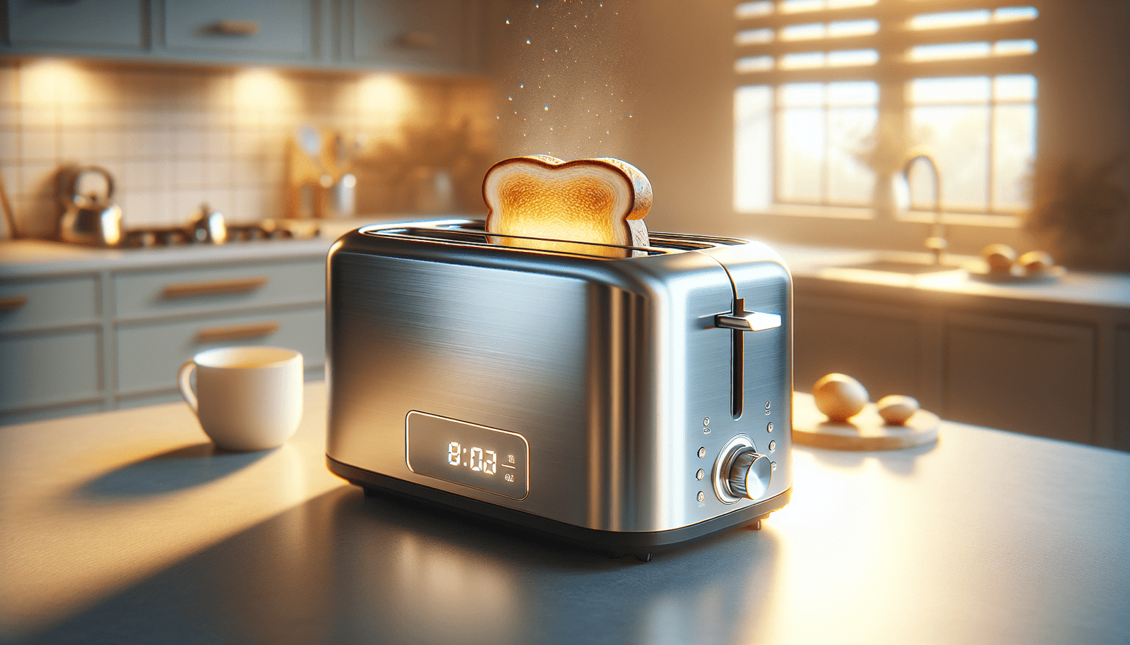 WHALL® Touch Screen Toaster 2 Slice, Stainless Steel Digital Timer Toaster, 6 Bread Types 6 Shade Settings, Smart Extra Wide Slots Toaster With Bagel, Cancel, Defrost Functions WHALL® Touch Screen Toaster 2 Slice, Stainless Steel Digital Timer Toaster, 6 Bread Types 6 Shade Settings, Smart Extra Wide Slots Toaster With Bagel, Cancel, Defrost Functions