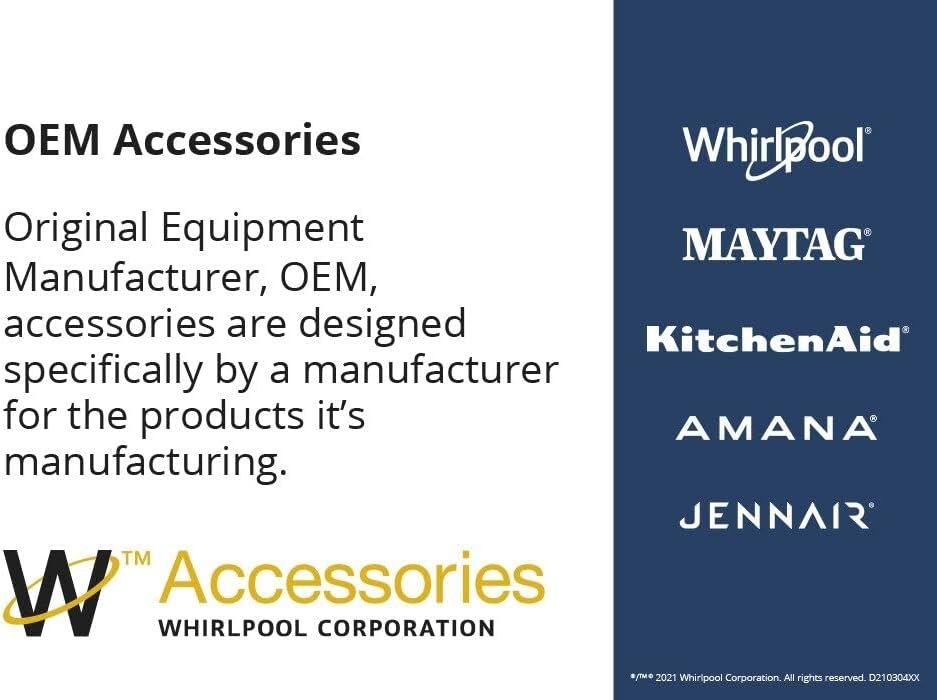 Whirlpool W11430940 Recirculation Kit for Range Wall Hoods, Silver – Replaces W10337356, WPW10349327, W10349327, W10883348 Whirlpool W11430940 Recirculation Kit for Range Wall Hoods, Silver – Replaces W10337356, WPW10349327, W10349327, W10883348