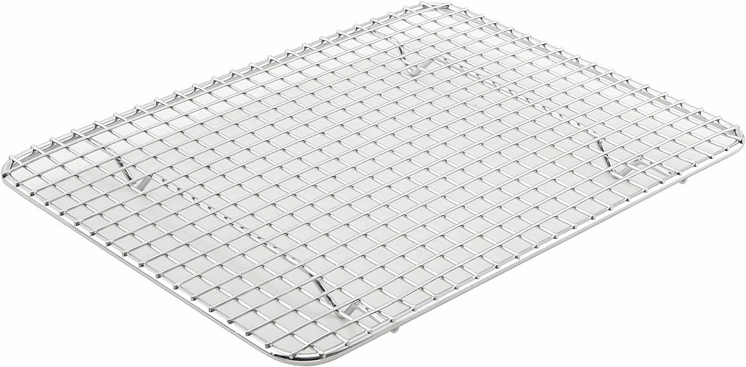 Winco Pan Grate, 5-Inch by 10 1/2-Inch,Chrome, Third Size