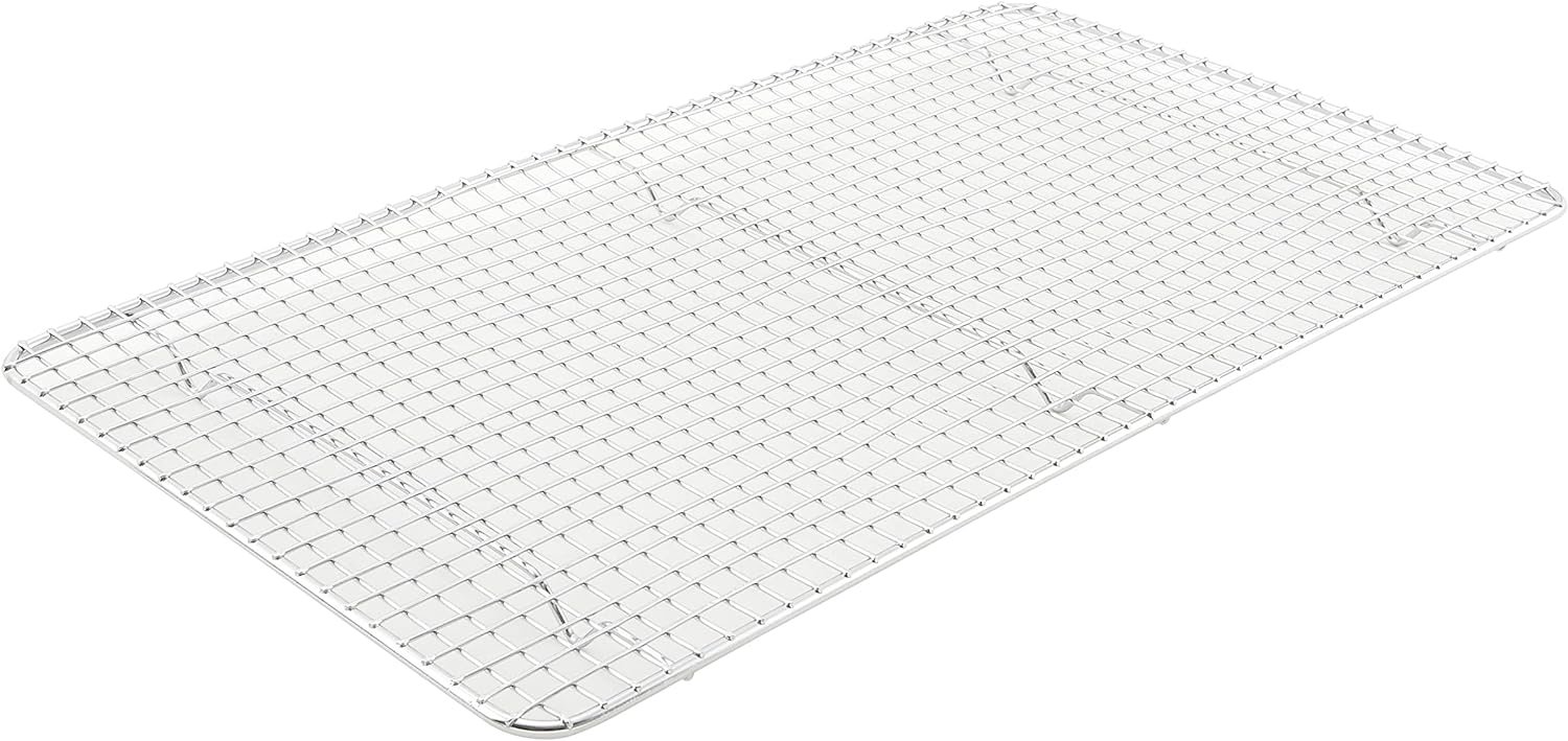 Winco Pan Grate, 5-Inch by 10 1/2-Inch,Chrome, Third Size