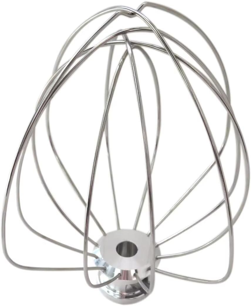 Wire Whip 6-WIRE Stainless Steel Mixer Accessory Egg Cream Stirrer, Cakes Mayonnaise Whisk for 6  600 EA401603, PS401603