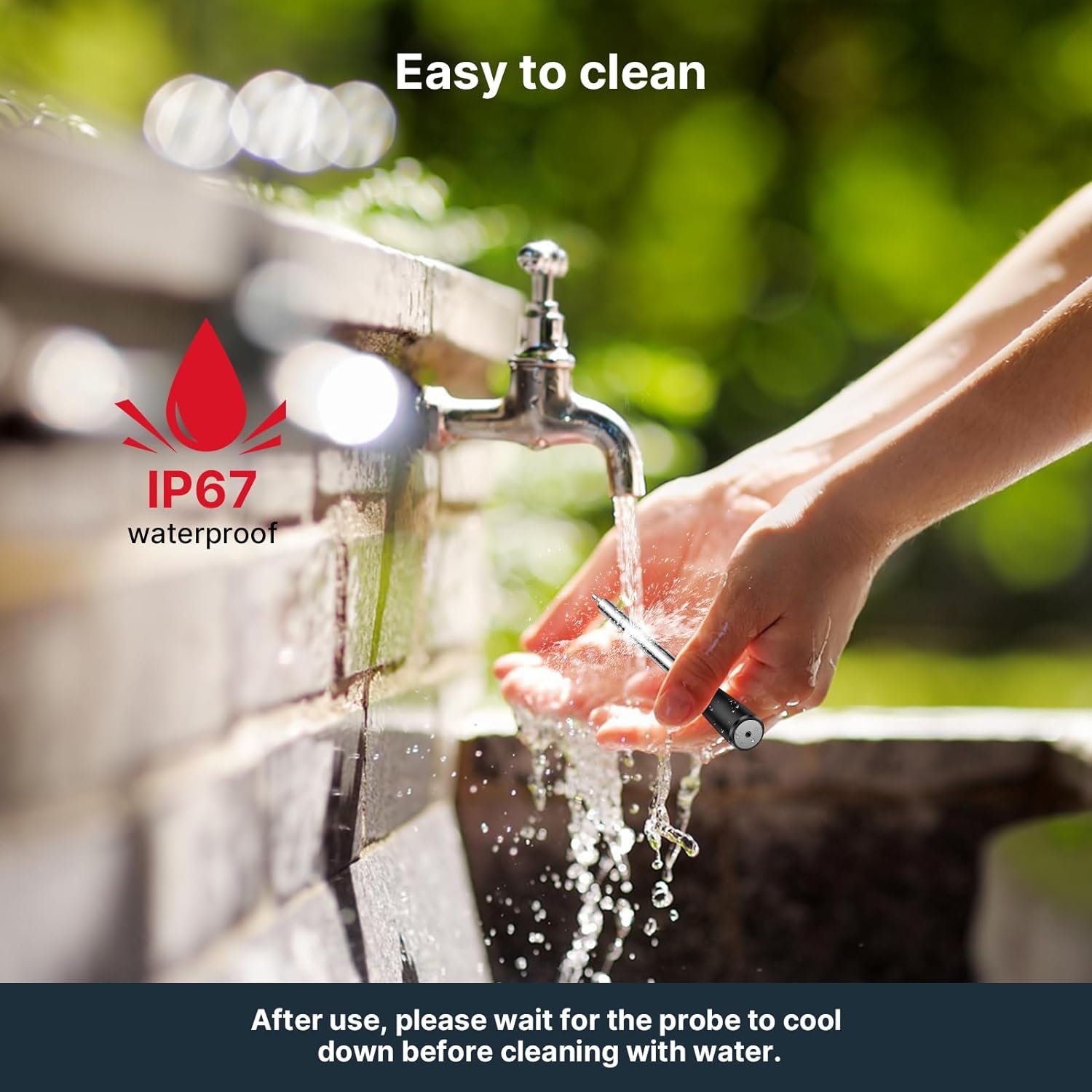 Wireless Meat Thermometer- Bluetooth Meat Thermometer with Smart APP Control -Food Thermometer for Grilling and Smoking - Digital BBQ Meat Thermometer-Oven Thermometer for Electric Oven Wireless Meat Thermometer- Bluetooth Meat Thermometer with Smart APP Control -Food Thermometer for Grilling and Smoking - Digital BBQ Meat Thermometer-Oven Thermometer for Electric Oven