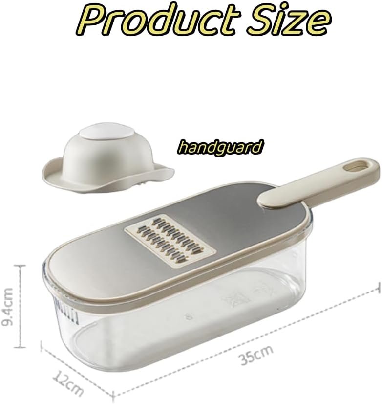 XNJHCH Mandoline slicer,Multifunctional Vegetable slicer Cheese Grater,Vegetables chopper total 6 kinds of blades, thickness adjustable, slicing + shredding + grating + potato peeler XNJHCH Mandoline slicer,Multifunctional Vegetable slicer Cheese Grater,Vegetables chopper total 6 kinds of blades, thickness adjustable, slicing + shredding + grating + potato peeler