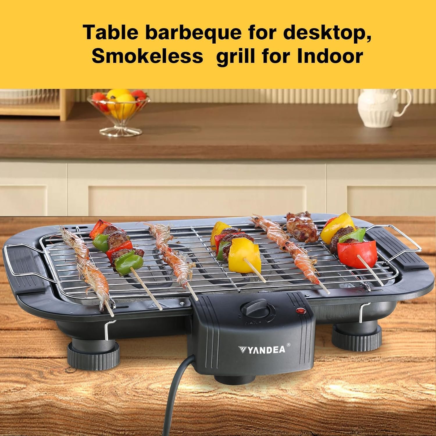 YANDEA Electric Barbecue Grill Review post thumbnail image