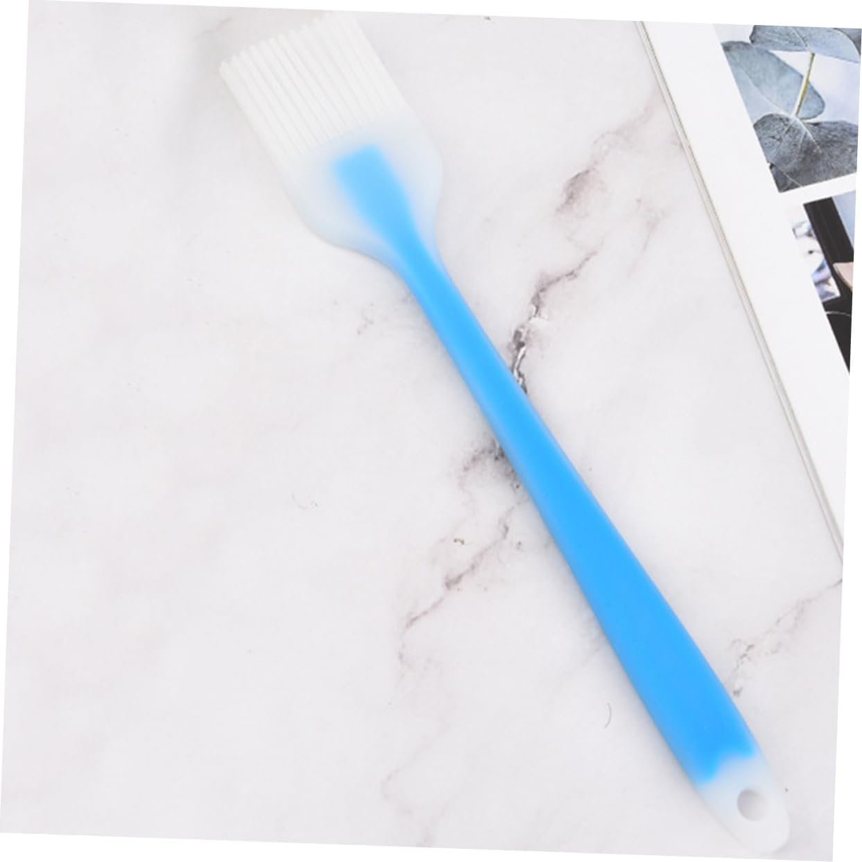 YARNOW 4Pcs Pancakes baking brush grill basting brush tool pastry brush outdoor sauce brush applicator brush barbecue brush oil brush translucent household Barbecue sauce