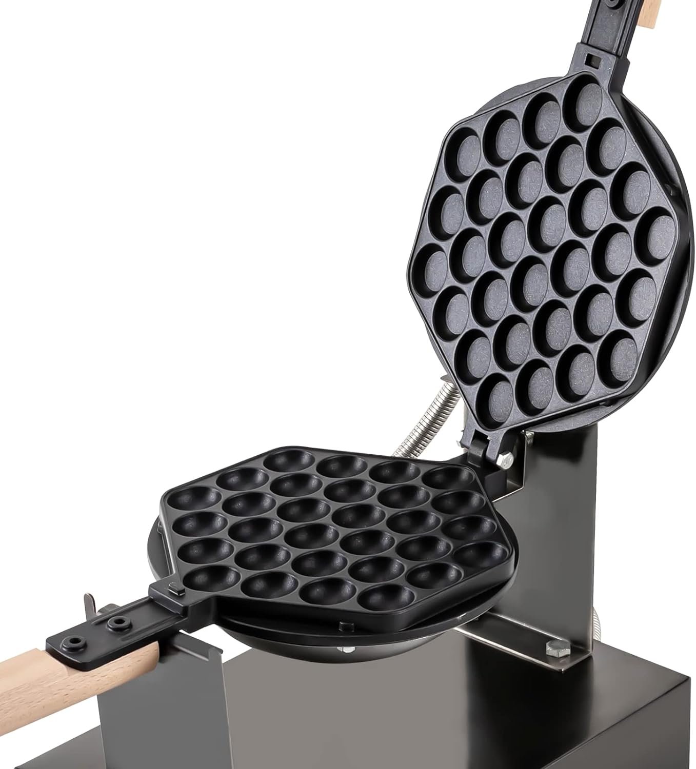 YIYIONCE Bubble Waffle Maker Machine 1400W Egg Waffle Maker Stainless-Steel Bubble Waffle Maker with Non Stick Coating 110V Electric Commercial Waffle Maker for Home Cafes Cold Drink Shops| US STOCK