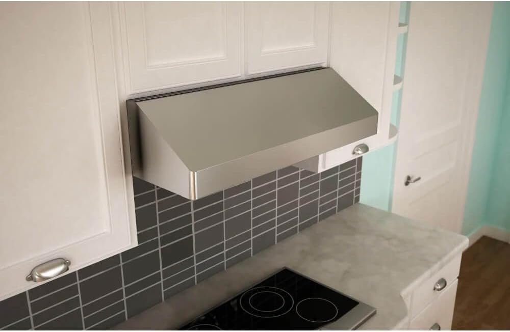Zephyr AK7100B-BF Gust 400 CFM 30 Inch Wide Under Cabinet Range Hood - Stainless Steel