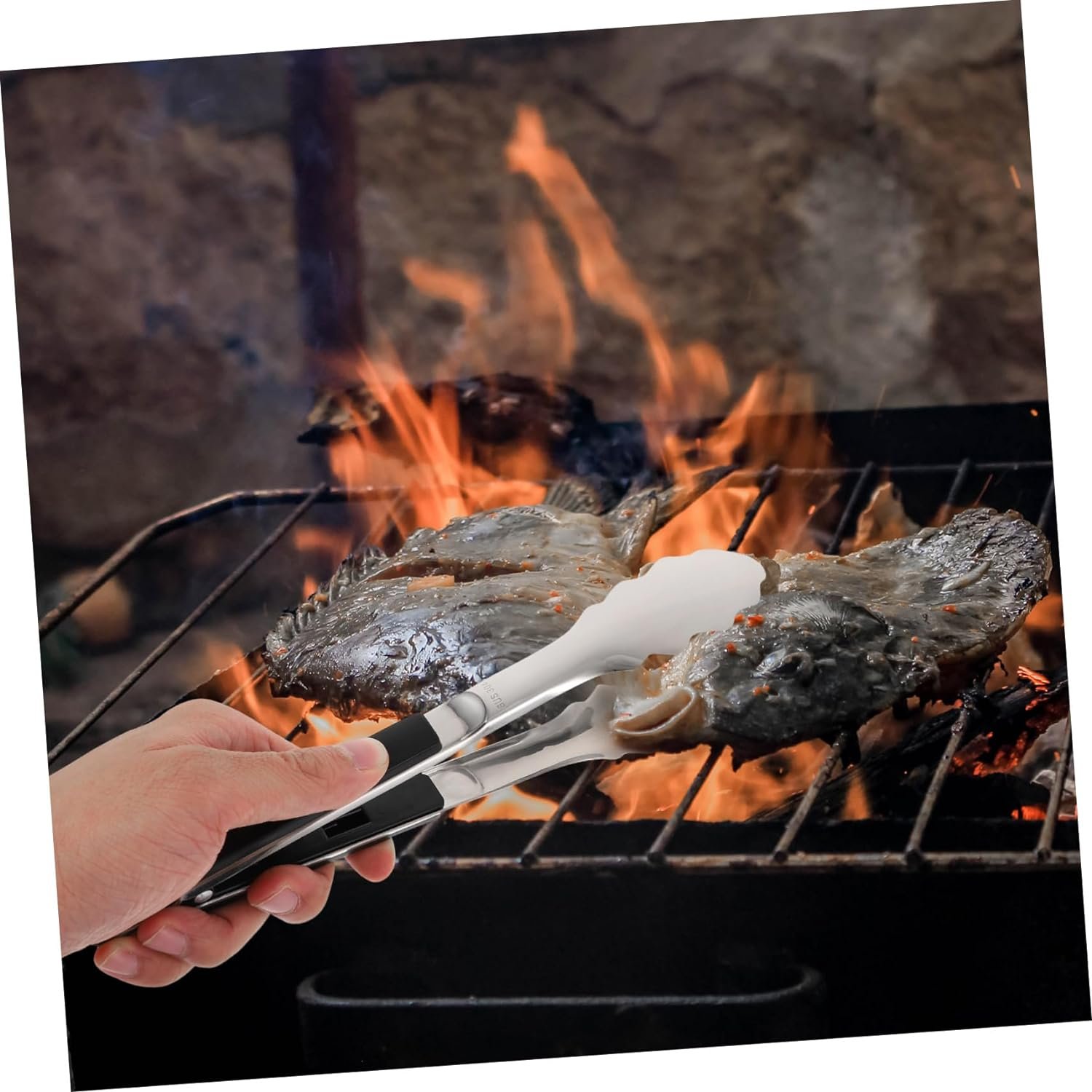 Zerodeko 3 Pcs Food Clip Kitchen Gadget Grill Tools Rust- Steak Tong Bread Tong Serving Tongs Portable Bbq Steak Clamp Outdoor Bbq Appetizers Tongs Utensil Barbecue Supplies Stainless Steel Zerodeko 3 Pcs Food Clip Kitchen Gadget Grill Tools Rust- Steak Tong Bread Tong Serving Tongs Portable Bbq Steak Clamp Outdoor Bbq Appetizers Tongs Utensil Barbecue Supplies Stainless Steel