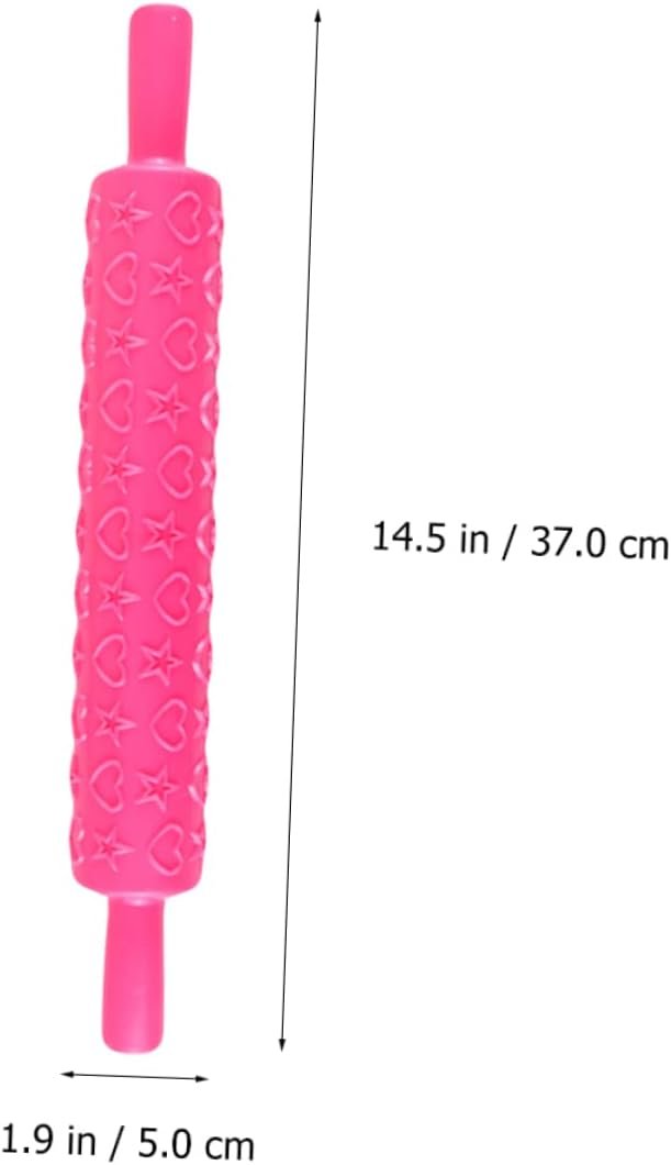 Zerodeko 6 Pcs Love Rolling Pin Bake Cookies Embossing Tool Kitchen Roller Pastry Roller Stick Cookies Dough Rolling Pin Bakery Clay Rolling Pin Roller Pin Plastic Embossed Embossing Roller Zerodeko 6 Pcs Love Rolling Pin Bake Cookies Embossing Tool Kitchen Roller Pastry Roller Stick Cookies Dough Rolling Pin Bakery Clay Rolling Pin Roller Pin Plastic Embossed Embossing Roller